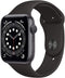 For Parts: APPLE WATCH 6 GPS 44mm SPACE GRAY BLACK SPORT BAND - BATTERY WON'T CHARGE