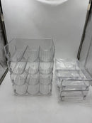ClearSpace Water Bottle Organizer Pantry Cabinet Organizer & Wine Rack - Like New