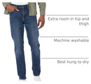 AMAZON ESSENTIALS HERR JEANS ATLETISK PASSFORM - SIZE: MEN 29WX30L - DARK BLUE - Brand New