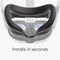 META QUEST 3 SILICONE FACIAL INTERFACE- BLACK - Like New