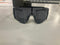 GENERIC UV400 POLARIZED SPORTS GLASSES BLACK LY896-C7 - BLACK - Like New