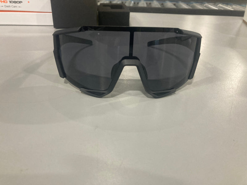 GENERIC UV400 POLARIZED SPORTS GLASSES BLACK LY896-C7 - BLACK - Like New