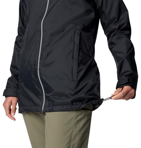 COLUMBIA WOMEN'S SWITCHBACK II LINED LONG JACKET WOMEN XL BLACK - Brand New