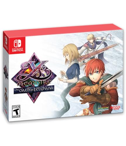 XSEED YS MEMOIRE: THE OATH OF FELGHANA - D1 REFINED EDITION SWITCH - Brand New