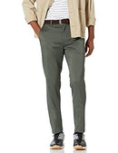 AMAZON ESSENTIALS MEN'S SLIM-FIT ALL-DAY STRETCH GOLF PANT OLIVE SIZE 33W X 30L - Brand New