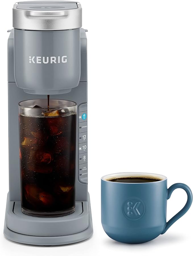 Keurig K26F K-Iced Single Serve Coffee Maker Brews Hot Cold 5000371871 - Gray - Like New