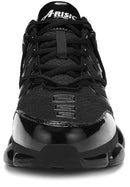 ARISIC STEEL TOE MEN'S LIGHTWEIGHT TENNIS WORK SHOES, SIZE 7.5, BLACK - Like New