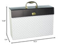 U BRANDS MODERN-NOIR EXPANDABLE FILE 19 POCKET, WHITE (201A0206) - WHITE - Brand New