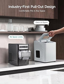 HICOZY COUNTERTOP ICE MAKER ICE IN 6 MINS 24 LBS/DAY PORTABLE&COMPACT CB23H GRAY - Like New