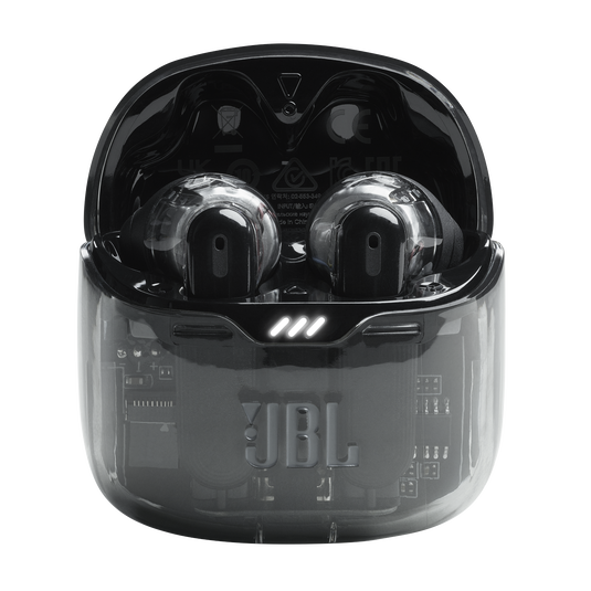 JBL Tune Flex True Wireless Bluetooth Noise Canceling Earbuds - Ghost Black Like New