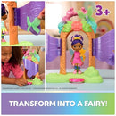 GABBY'S FAIRYLANDIA FAIRY MAGIC REVEAL TRANSFORMING PLAYSET 6076565 - Like New
