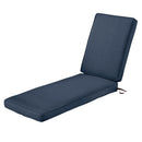 CLASSIC ACCESSORIES MONTLAKE CHAISE LOUNGE CUSHION 80 X 26 X 3 HEATHER INDIGO - Brand New