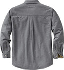 6464CRHT4XT Legendary Whitetails Mens Button Down Flannel Shirt 4XLT - Heather - Brand New