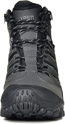 XPETI MEN’S LNT WATERPROOF LIGHTWEIGHT HIKING BOOTS - SIZE: MEN 13 - GRAY - Brand New
