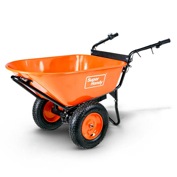 SUPERHANDY ELECTRIC POWER BARROW - ORANGE - Like New