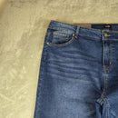 BLU ROCK JEANS MENS DENIM FLEX 4 WAY STRETCH STRAIGHT SLIM FIT, SIZE 42X31- BLUE - Brand New
