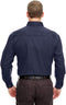 UltraClub Men's Cypress Long-Sleeve Twill Pocket 8960C New