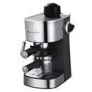 Professional Series 4-Cup Espresso Maker Milk Frother 4-Bar Boiler - Black - Like New