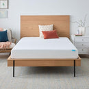 LINENSPA 8 INCH GEL MEMORY FOAM MATTRESS - MEDIUM FEEL - QUEEN - WHITE - Brand New