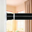 GINBEL Tension Curtain Rod 43 to 83 Inches (3.6 to 7 ft), 1.26" Diameter Spring - Like New