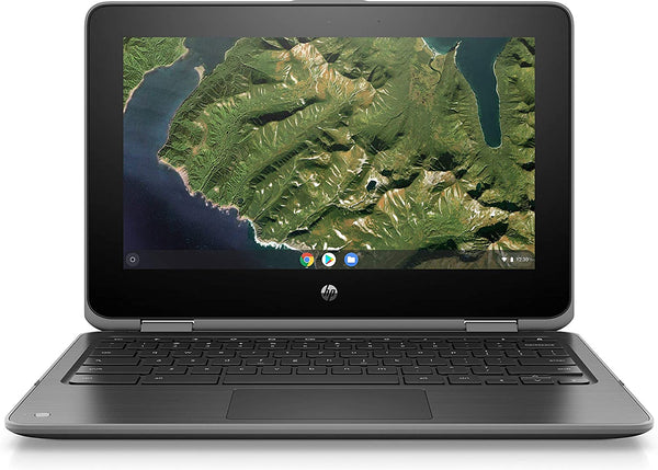 HP Chromebook X360 11 G2 EE 11.6" HD Intel Celeron N4000 4GB 32GB 6SB83UT GRAY Like New
