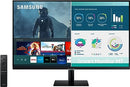 SAMSUNG 32" M7 Smart Monitor And Streaming TV 4K UHD LS32AM702UNXZA - Black New