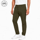 GALAXY BY HARVIC SUPER STRETCH SLIM FIT CHINO 31" INSEAM - SIZE: MEN 40 - OLIVE - Like New
