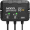 NOCO GENIUS GENPRO10X2 2-BANK 20A 10A/BANK MARINE BATTERY CHARGER - BLACK - Brand New