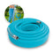 AQUA JOE AJPGH50-DWS 5/8 in 50 FT. HYBRID POLYMER FLEX KINK FREE HOSE - BLUE - Brand New