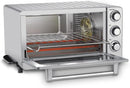 Cuisinart TOB-60N Toaster Oven Broiler with Convection - Stainless Steel SILVER Like New