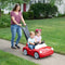 STEP2 SIDE BY SIDE PUSH AROUND ROADSTER PLASTIC PEDAL & PUSH RIDING TOY - RED - Like New