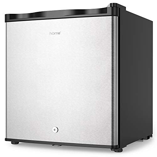 hOmelabs Upright Freezer, 1.1 Cubic Feet Compact Reversible Freezer HME030361N - Like New