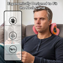 STILEFIX NECK MASSAGER PILLOW 3 ADJUSTABLE MODES PORTABLE NECK - PINK - Like New