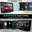 CARPURIDE W706 PORTABLE NAVIGATION CAR STEREO CARPLAY ANDROID 7" IPS - BLACK - Like New