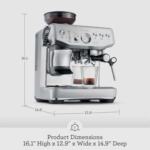 Breville Barista Express Impress Espresso Machine BES876BSS Brushed Stainless - Brand New