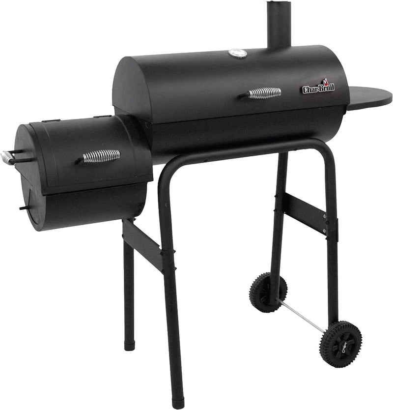 Char-Broil Charcoal Offset Smoker 12201570-A1 - Black - Scratch & Dent