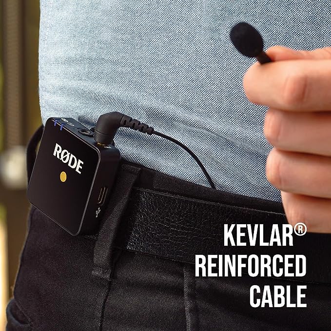 Rode Lavalier GO Professional Wearable Microphone LAVGO - BLACK - Like New