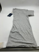CHEROKEE MENS HENLEY TEE - SIZE: MEN L - GRAY MELANGE - Brand New