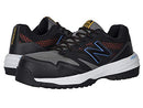 NEW BALANCE MEN'S COMPOSITE TOE 589 V1 INDUSTRIAL SHOE SIZE: 10 X-WIDE BLACK/RED - Brand New