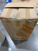 SWEETNIGHT 10" QUEEN SIZE MATTRESS IN BOX PILLOW TOP GEL MEMORY - GRAY/WHITE - Like New