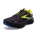 BROOKS MEN'S GHOST 15 NEUTRAL RUNNING SHOE - SIZE 13 BLACK/NIGHTLIFE/BLUE - Like New