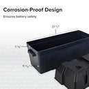 Camco Double Battery Box Safely Store RV (& More) Batteries - USA Made - Brand New