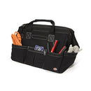 Dickies 18" Durable Canvas Work/Tool Bag Heavy-Duty Zipper Reinforced - Black - Brand New