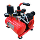 PAASCHE AIRBRUSH COMPRESSOR TANK REGULATOR DC950R - RED/BLACK - Like New