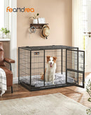 FEANDREA HEAVY DOG CAGE, 107 X 70 X 75 CM FOR LARGE AND MEDIUM DOGS PPD001B01 - Like New