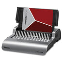 FELLOWES QUASAR E 500 ELECTRIC COMB BINDING MACHINE 2" COMB BINDS - GRAY - Like New