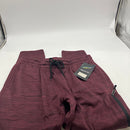LOGAN AND MARTIN SPORT NYC SPORT JOGGER SWEATPANTS - SIZE: MEN M - WINE HEATHER - Brand New