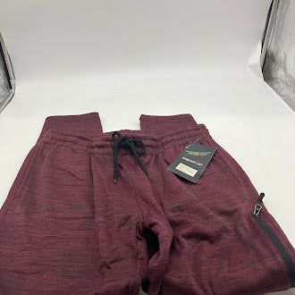 LOGAN AND MARTIN SPORT NYC SPORT JOGGER SWEATPANTS - SIZE: MEN M - WINE HEATHER - Brand New