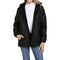 TA9672 TOTES WOMENS RAIN JACKET WITH HOOD RAIN COAT WOMENS COATS BLACK XL - Brand New