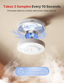 X-Sense SD2J0AX-1P Smoke Alarm 10-Year Battery Fire Alarm Smoke Detector - WHITE - Like New